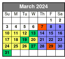 Statue Fast Track March Schedule