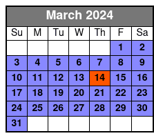 11 Am March Schedule