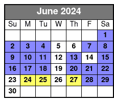 Pride Historical Tour June Schedule