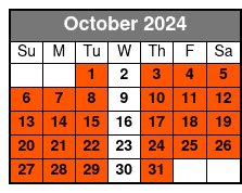 Met Pre-Orientation and Self October Schedule