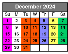 Moonshine December Schedule