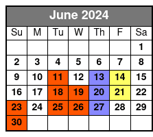 Pirates June Schedule