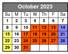 Electric Bike Tour of Central Park & Upper Manhattan October Schedule