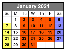 Electric Bike Tour of Central Park & Upper Manhattan January Schedule