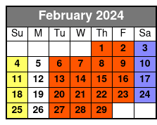 Electric Bike Tour of Central Park & Upper Manhattan February Schedule