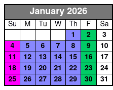 Historic Lancaster Photo Shoot Tour January Schedule