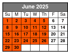 Historic Lancaster Photo Shoot Tour June Schedule