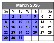 Historic Lancaster Photo Shoot Tour March Schedule