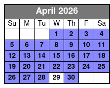 Guided Ghost Tour of Lititz April Schedule