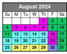 Hersheypark August Schedule