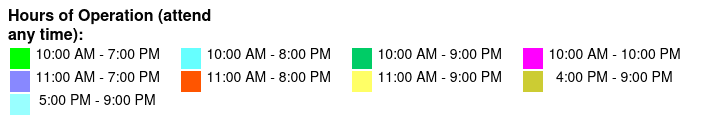 Hersheypark Color Key