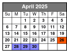 Unique Amish Immersion in Lancaster April Schedule