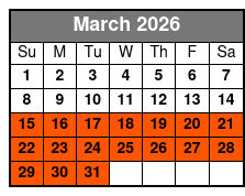 Hershey's History Trolley Works Afternoon Ticket March Schedule