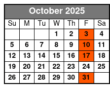 Rise and Dine Food Tour in Vintage Style Trolley October Schedule