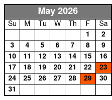 Rise and Dine Food Tour in Vintage Style Trolley May Schedule