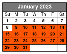 Aaca Museum Admission: 09:00 January Schedule