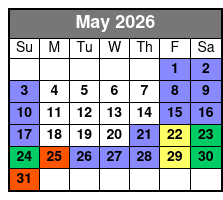 Hersheypark May Schedule
