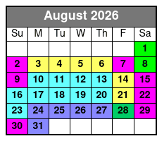 Hersheypark August Schedule