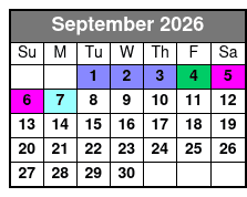 Hersheypark September Schedule