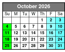 Hersheypark October Schedule