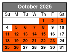 ICONIC At The Alabama Theatre October Schedule