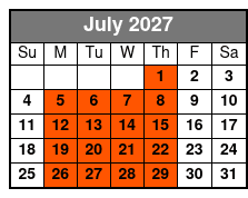 ICONIC At The Alabama Theatre July Schedule