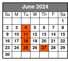Myrtle Beach Sightseeing Trolley Tours June Schedule