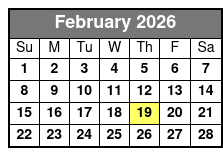 Myrtle Beach Sightseeing Trolley Tours February Schedule