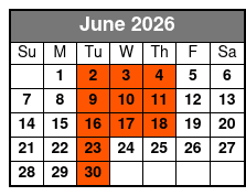 Myrtle Beach Sightseeing Trolley Tours June Schedule