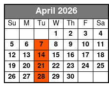 Myrtle Beach History, Movies and Music Trolley Tour April Schedule