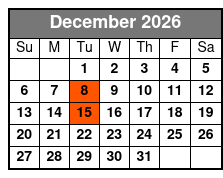 Myrtle Beach History, Movies and Music Trolley Tour December Schedule