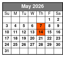 Myrtle Beach Area Ghosts, Pirates and Historic Families Trolley Tour May Schedule