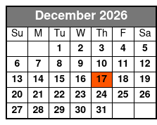 Myrtle Beach Area Ghosts, Pirates and Historic Families Trolley Tour December Schedule