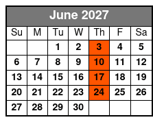 Myrtle Beach Area Ghosts, Pirates and Historic Families Trolley Tour June Schedule