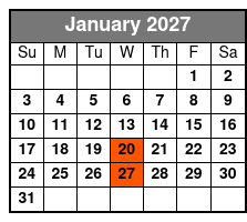 Early Myrtle Beach History and The WWII Years Trolley Tour January Schedule
