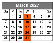 Early Myrtle Beach History and The WWII Years Trolley Tour March Schedule