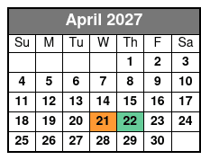 Myrtle Beach Dolphin Cruise & Dolphin Tours April Schedule