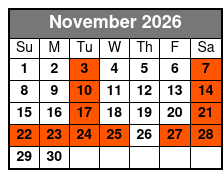 Myrtle Beach Dolphin Cruise November Schedule