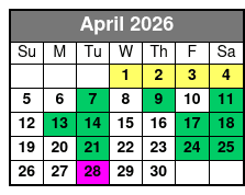 Myrtle Beach Dolphin Sunset Cruise April Schedule