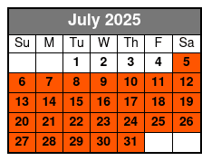 Hard Rock Cafe Myrtle Beach Dining Experience July Schedule