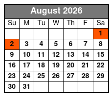 Hard Rock Cafe Myrtle Beach Dining Experience August Schedule