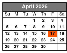 Caravan Of Stars April Schedule