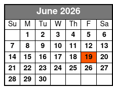 Caravan Of Stars June Schedule