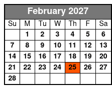 Caravan Of Stars February Schedule