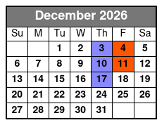 Rock N Soul December Schedule