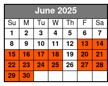 Spellbound Myrtle Beach Magic & Illusion Show June Schedule