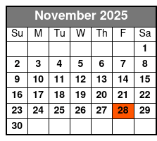 Crazy Sister Murder Mystery 🪓🔪🔍 November Schedule