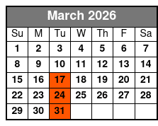 Kenny Rogers and Friends Tribute - The Deal Goes On March Schedule