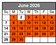 The Myrtle Beach Magic Show June Schedule