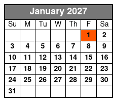 Myrtle Beach Fun Pass January Schedule